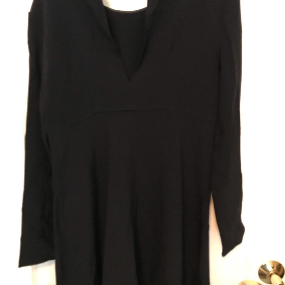 Zara flowy black dress